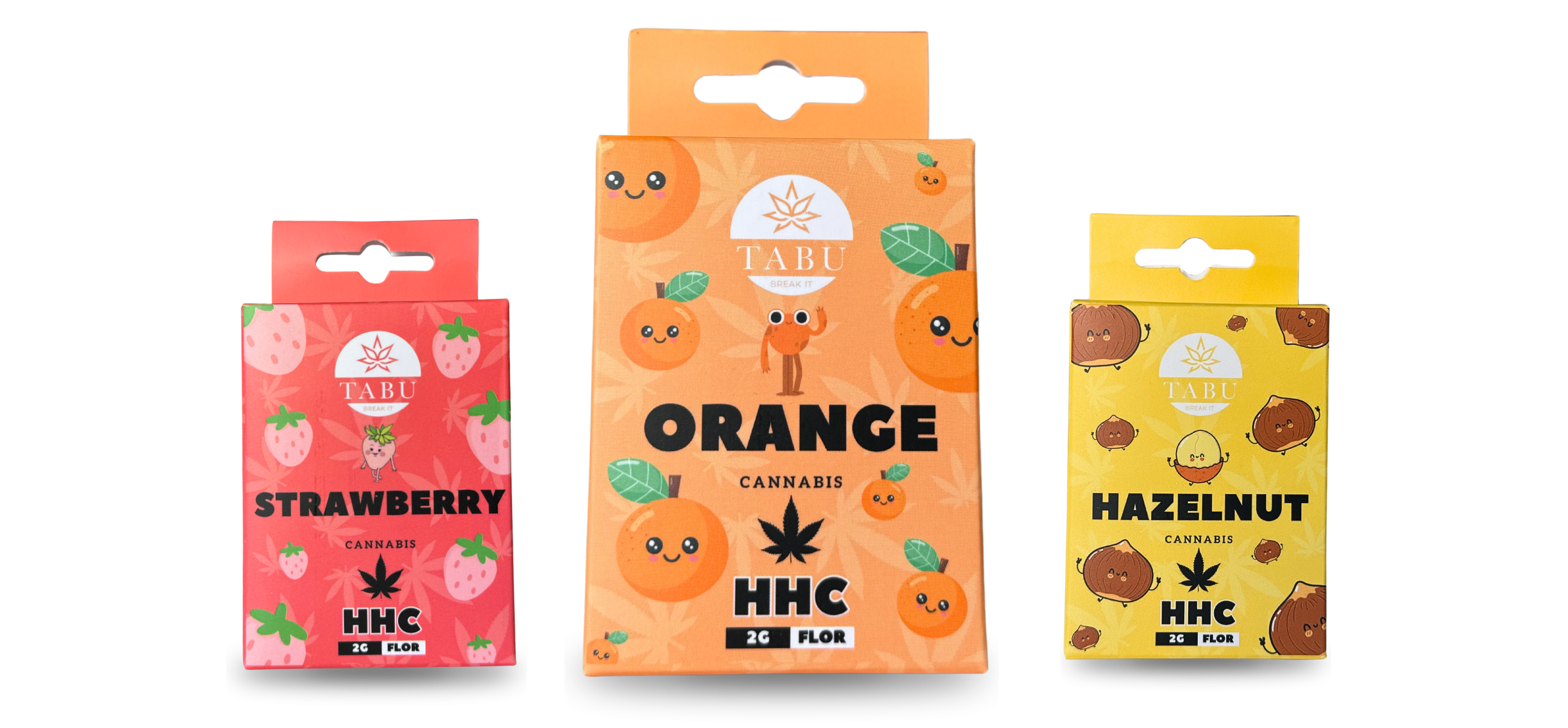 Explore the New HHC Products: HHC Flowers with Strawberry, Orange, and Hazelnut 🌟