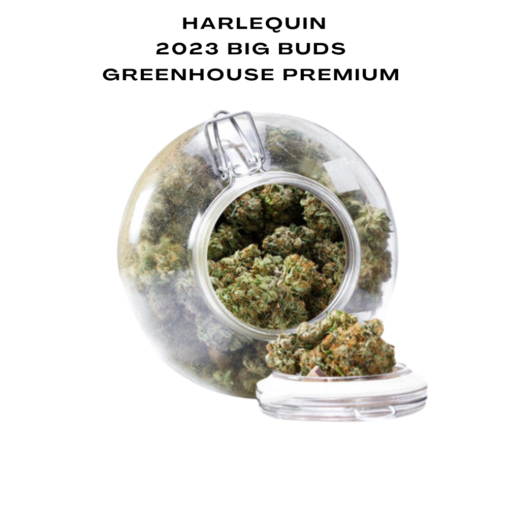 Bulk CBD Flowers, 2023 Big Buds Greenhouse Premium, 100g
