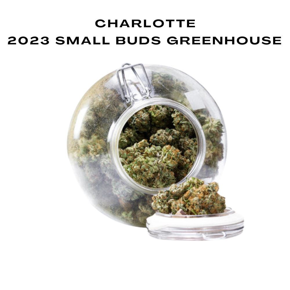 Bulk CBD Flowers, 2023 Small Buds Greenhouse, 100g